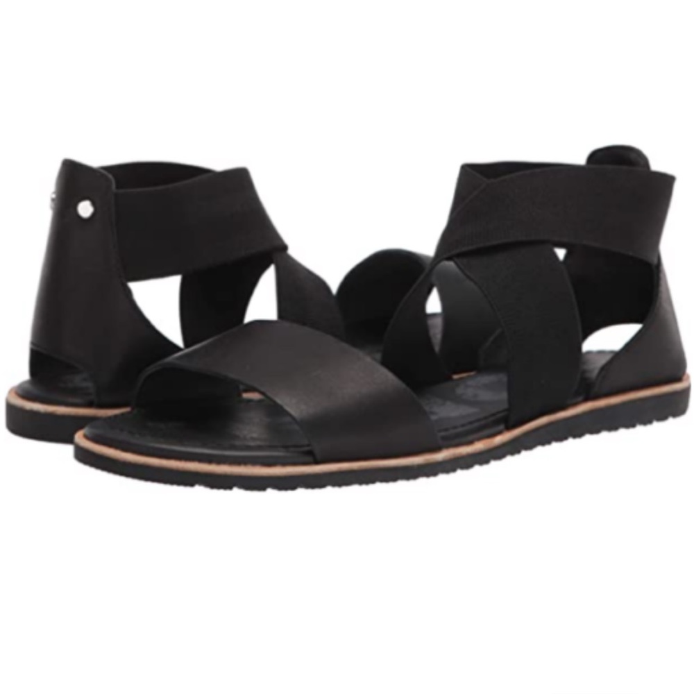 Sorel Ella Elastic Ankle Strap Sandals - Picture 1 of 7